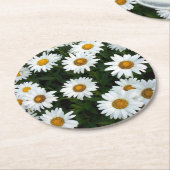 Sous-verre en papier Fleur de marguerite (Incliné)