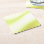 Sous-verre en papier imprimé lime doux (Incliné)