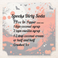 Sous-verre Soda Sale Spooks