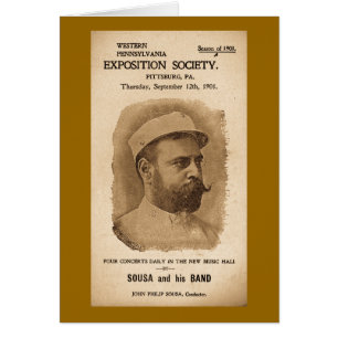 Sousa en zijn band 1901 - reclame