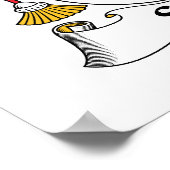 Sousa Family Crest Poster (Hoek)