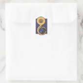 sousafon ronde sticker (Tas)