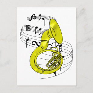 Sousaphone Briefkaart