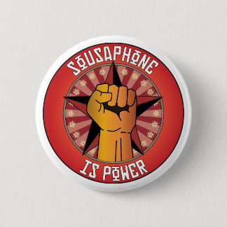 Sousaphone is Power Ronde Button 5,7 Cm