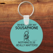 Sousaphone Niets anders doet er toe Sleutelhanger (Voorkant)