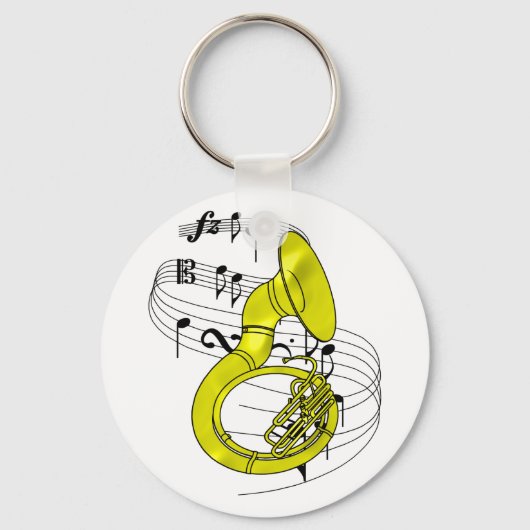 Sousaphone Sleutelhanger (Voorkant)