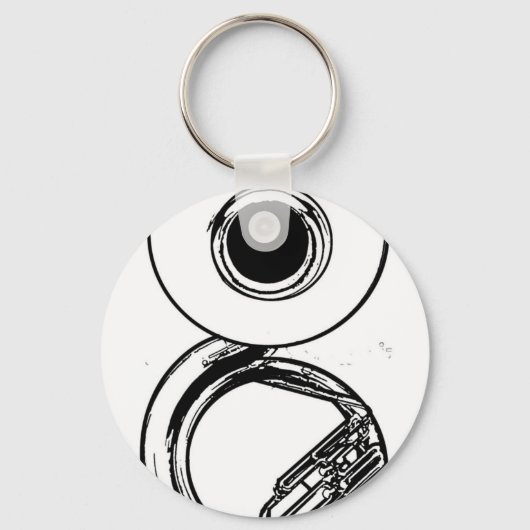 Sousaphone Sleutelhanger (Voorkant)