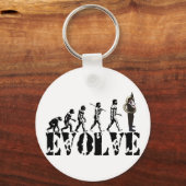 Sousaphone Tuba Tubas Evolution Musical Art Sleutelhanger (Voorkant)
