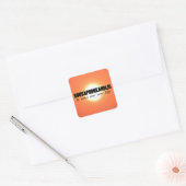 Sousaphoneaholic Sticker Carré (Enveloppe)