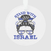 Soutenez Israël - Je Suis Avec Israël (dos)