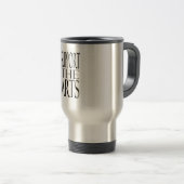 SOUTENEZ la tasse de voyage d'ARTS (Devant droit)