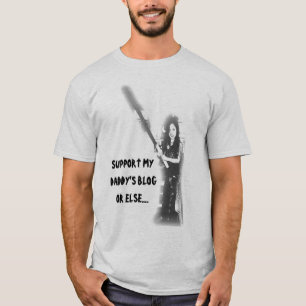 SOUTENEZ LE BLOG DE MON PAPA - T-SHIRT