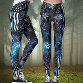 Soutenez les Blue Law Enforcement Leggings
