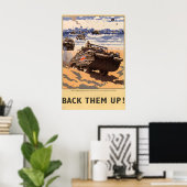 Soutenez-les - Impressions de Posters de la Second (Bureau à domicile)