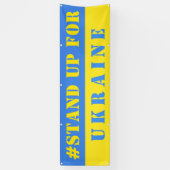 Soutenez L'Ukraine Bannière Soutenez Le Drapeau Uk (Vertical)