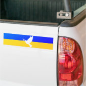 Soutenez l'Ukraine Bumper Sticker Liberté Peace Do (Sur camion)
