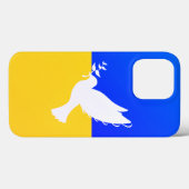 Soutenez l'Ukraine coque iphone Peace Dove - Liber (Verso (horizontal))