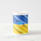 Soutenez l'Ukraine Mug drapeau ukrainien - Liberté (Devant)