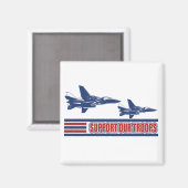 Soutenez notre aimant des troupes (Recto/Verso)
