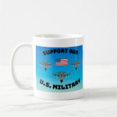 Soutenez notre Mug Militaire Américain (Gauche)
