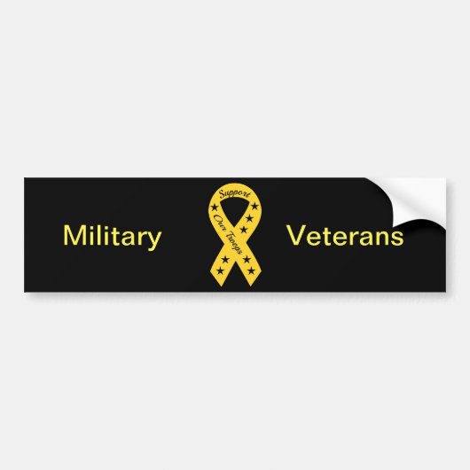 Soutenez Notre Stickers Bumper Troops (Devant)