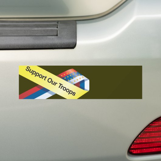 Soutenez Notre Stickers Bumper Troops (En voiture)