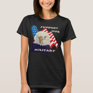 Soutenez notre T-shirt Drapeau féminin de l'armée