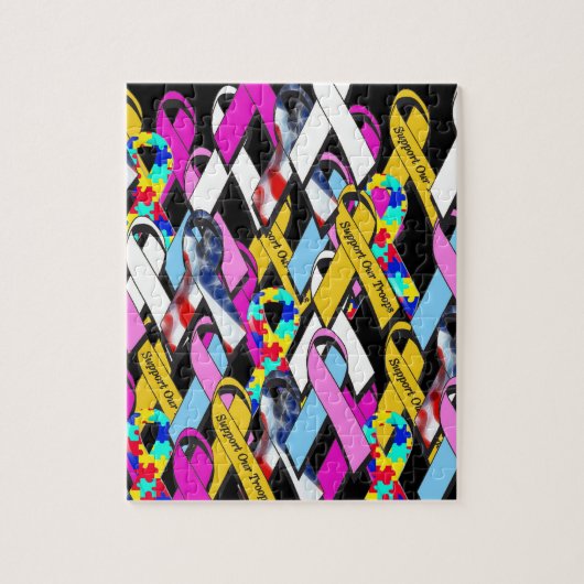 Soutenez un puzzle de cause (Vertical)