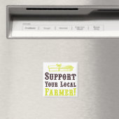 Soutenez Votre Agriculteur Local ! Magnet (In Situ (Lave-vaisselle))