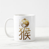 Soutenu dans la tasse d'astrologie de Chinois de (Gauche)