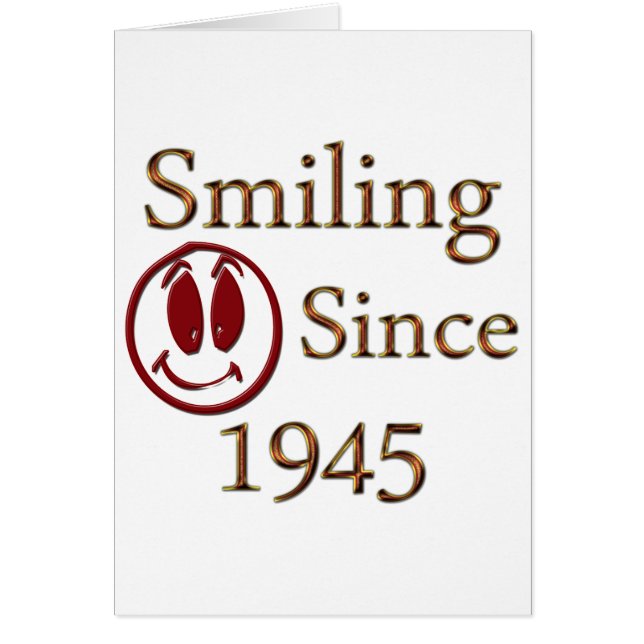 Soutenu en 1945 (Devant)