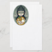 "Soutenu papeterie de citrouille" (Devant / Derrière)