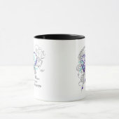 Soutenu pour danser la tasse 2-Sided (Centre)