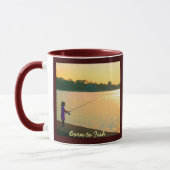 Soutenu pour pêcher la tasse - sonnerie (Gauche)