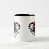 Soutenu pour perler la tasse (de rouge) (Centre)