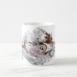 Soutenu pour surfer la tasse