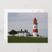 Souter Lighthouse, England Post Card Briefkaart (Voorkant / Achterkant)
