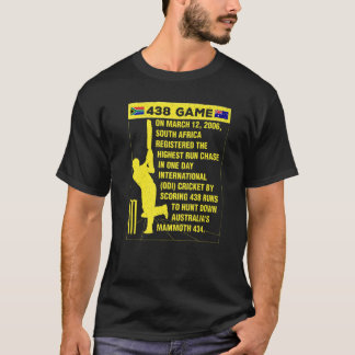 South Africa Cricket Protea 438 Game Nostalgia Bra T-shirt