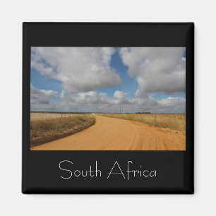 South Africa SA Rural Road Natuur Magnet Magneet