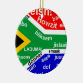 South African Slang Ornament - (Rechts)