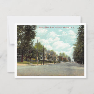 South Amboy NJ, Main Street 1910s Briefkaart