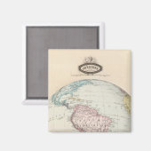 South America 6 Magneet (Voorkant / Achterkant)