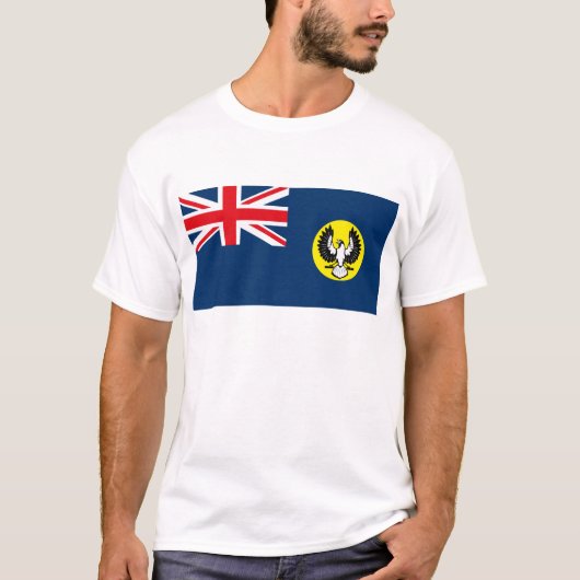 South Australia Flag T shirt (Voorkant)