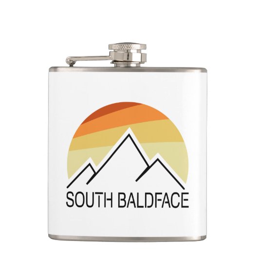 South Baldface New Hampshire Retro Heupfles (Voorkant)