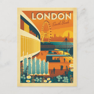 South Bank, Londen Briefkaart