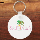South Beach, FL Sleutelhanger (Voorkant)