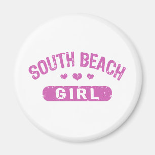 South Beach Girl Magneet