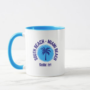 South Beach Miami Beach Florida Coffee Mok