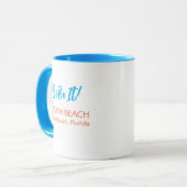 South Beach Miami Beach Floride Café Mug (Devant gauche)