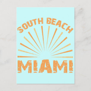 SOUTH BEACH MIAMI BRIEFKAART